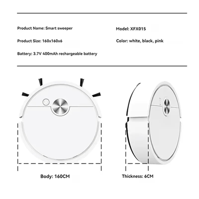 Xiaomi Robô de varredura totalmente inteligente