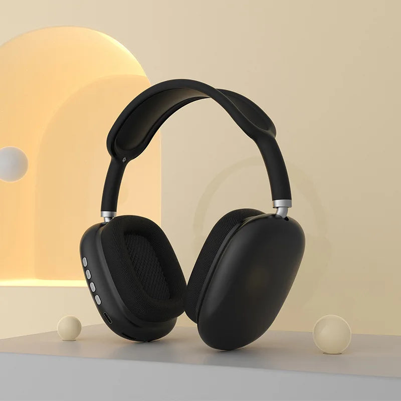 P9 Air Bluetooth Fone de Ouvido Estéreo Sem Fio Com Microfone e Micro Cancelamento de Ruído