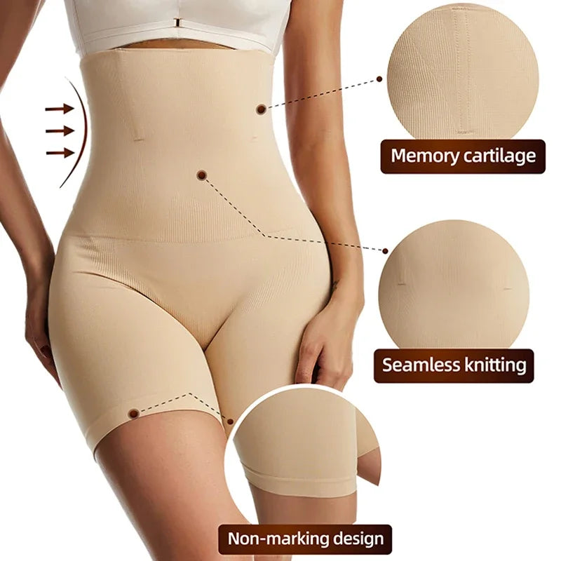 Calcinha Modeladora Sem Costura – Cintura Alta com Controle de Barriga - ✨ A Beleza Que Modela o Corpo e Abraça a Alma