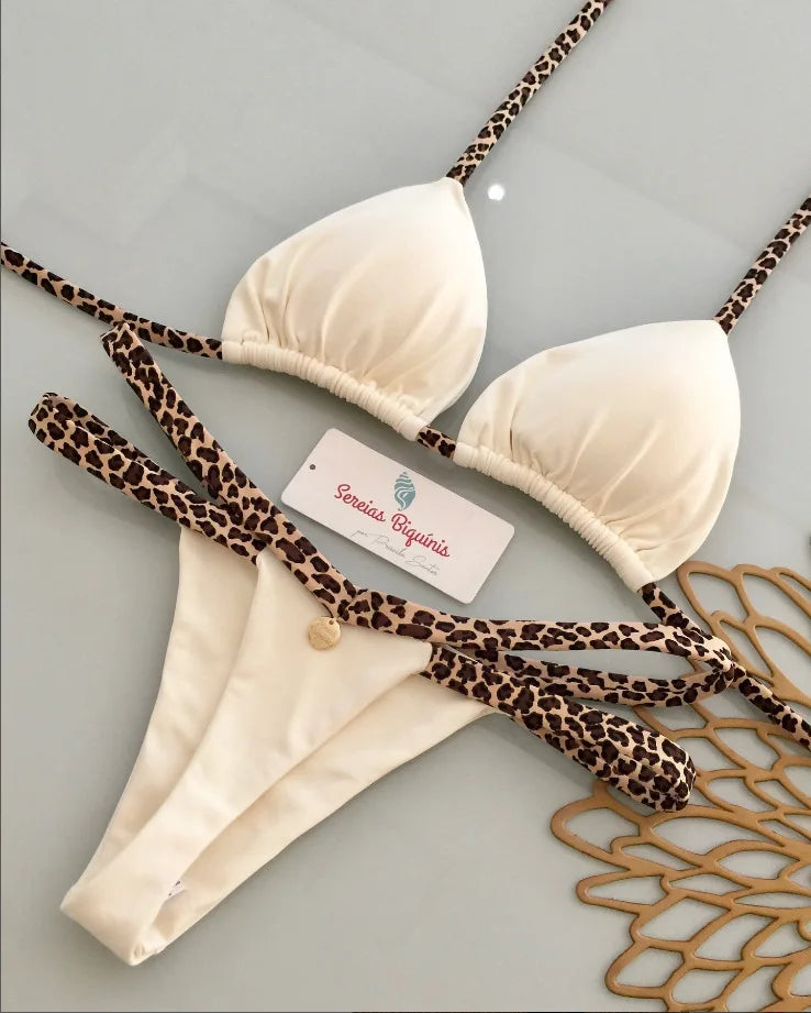 🔥 Novo Biquíni Sexy Feminino – Conjunto de Duas Peças Para Férias, Praia & Autoestima