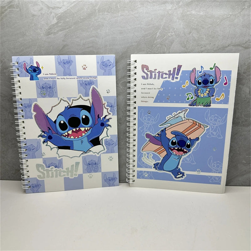 🌌 Caderno Espiritual Lilo & Stitch — Mais que Papelaria, um Refúgio da Alma