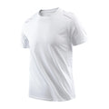 CHRLCK – Camiseta masculina esportiva de secagem rápida, respirável, com elasticidade macia para caminhada, pesca e esportes ao ar livre
