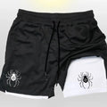 🔥 Shorts de Compressão 2 em 1 – Mais do que um item esportivo. Um pacto com a sua evolução.