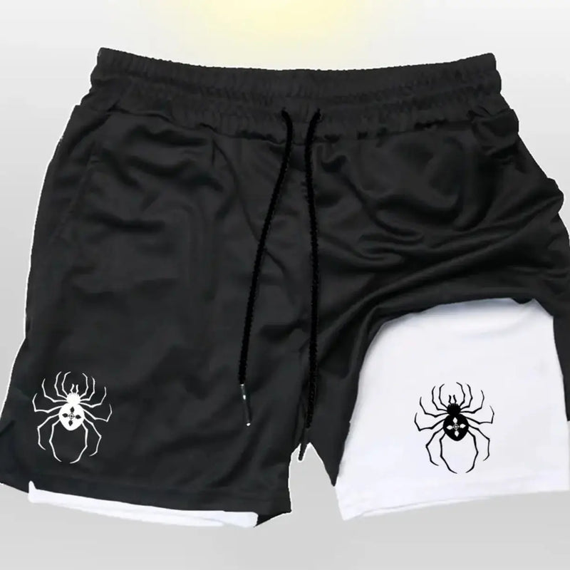🔥 Shorts de Compressão 2 em 1 – Mais do que um item esportivo. Um pacto com a sua evolução.
