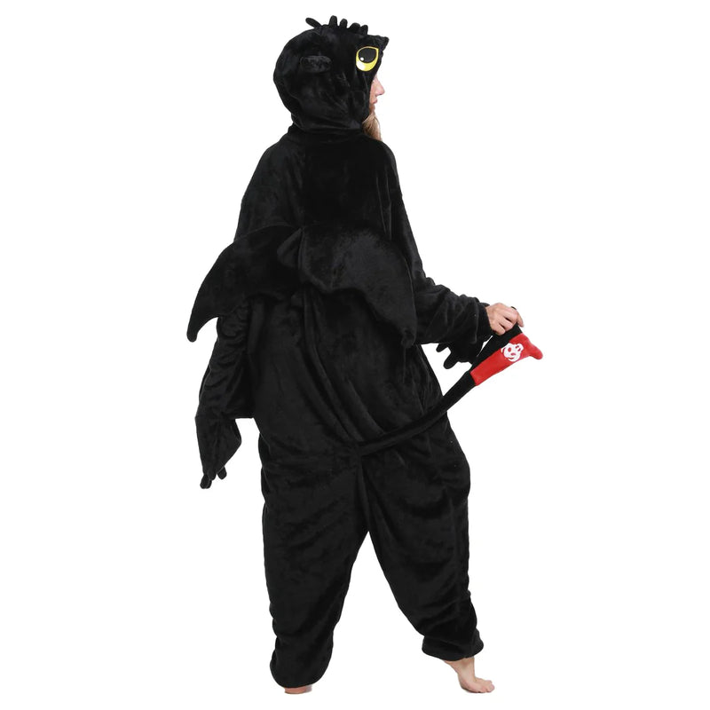Pijama Kigurumi Onesie de Dragão (Como Treinar o Seu Dragão / Banguela)