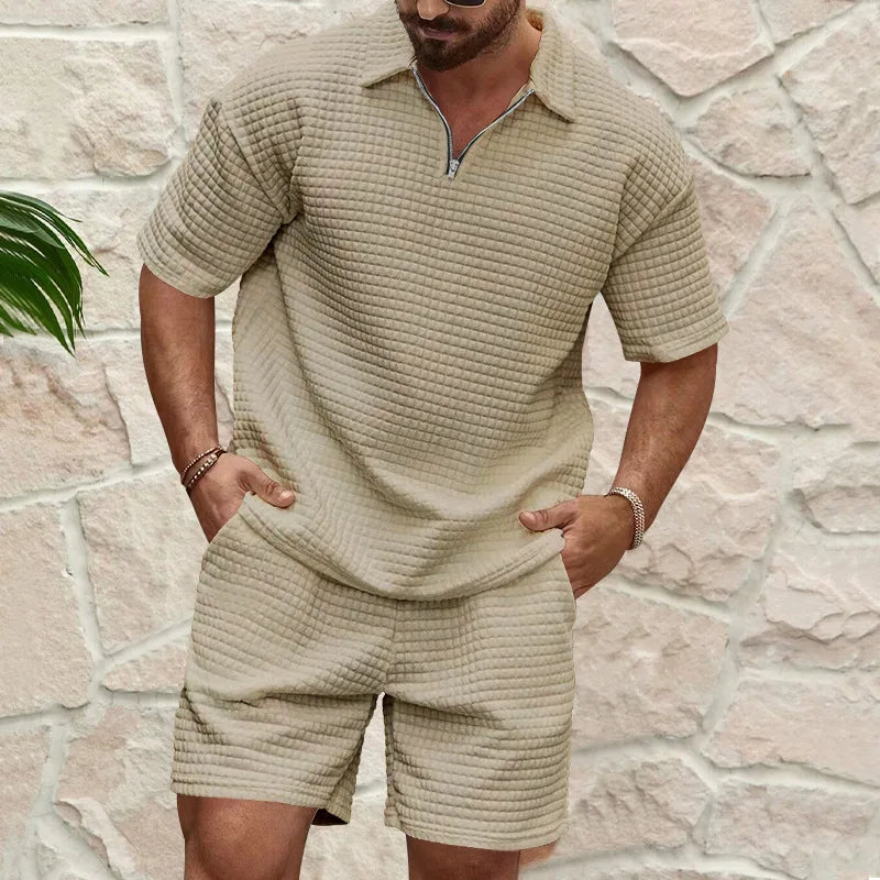 🌞 Conjunto Esportivo Polo Masculino Verão 2025