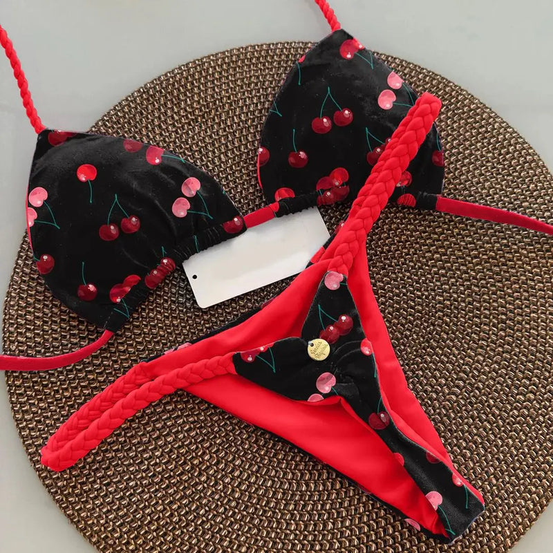 🔥 Novo Biquíni Sexy Feminino – Conjunto de Duas Peças Para Férias, Praia & Autoestima