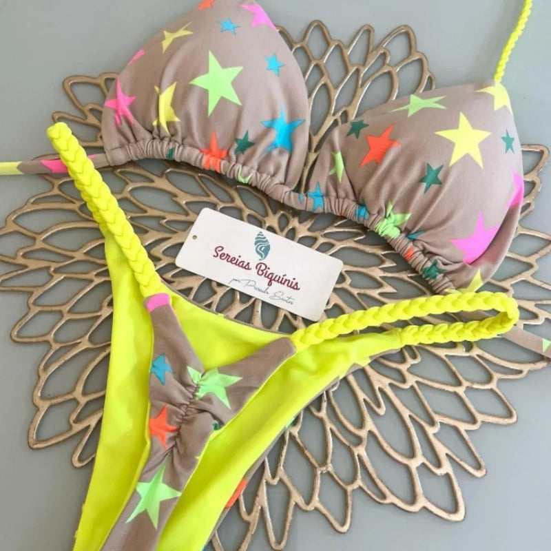 🔥 Novo Biquíni Sexy Feminino – Conjunto de Duas Peças Para Férias, Praia & Autoestima
