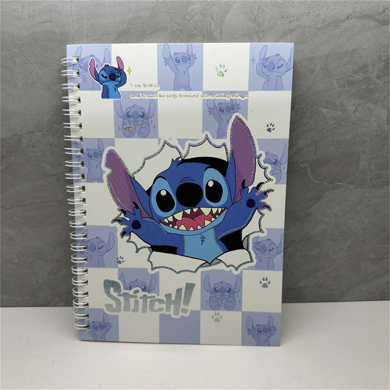 🌌 Caderno Espiritual Lilo & Stitch — Mais que Papelaria, um Refúgio da Alma
