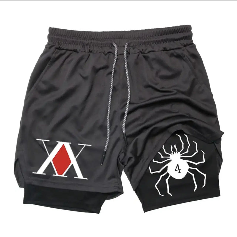 🔥 Shorts de Compressão 2 em 1 – Mais do que um item esportivo. Um pacto com a sua evolução.