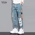 Calça Cargo Masculina com Vários Bolsos, Estilo Urbano, Ajuste Solto e Cordão