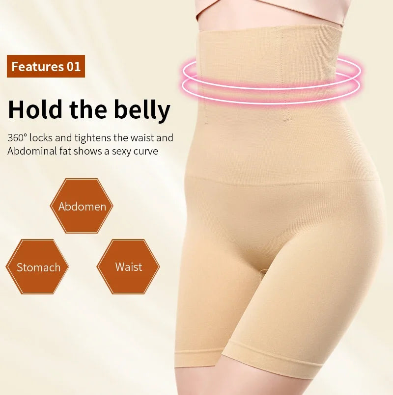Calcinha Modeladora Sem Costura – Cintura Alta com Controle de Barriga - ✨ A Beleza Que Modela o Corpo e Abraça a Alma