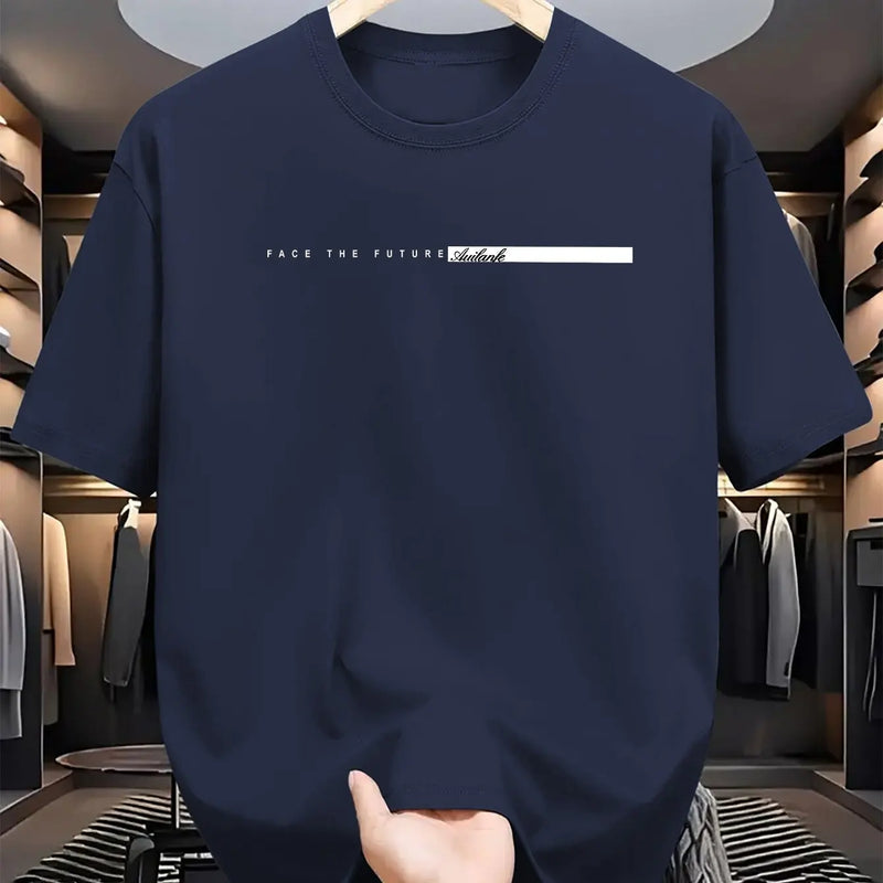 Camiseta masculina de verão 100% algodão - 🏙️ Estilo High Street Unissex: Para Quem Não Se Encaixa, Se Destaca