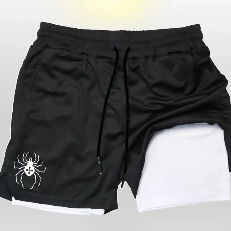🔥 Shorts de Compressão 2 em 1 – Mais do que um item esportivo. Um pacto com a sua evolução.