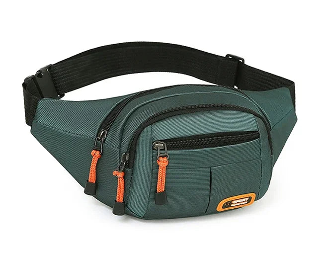 Bolsa de Cintura Oxford Impermeável Unissex – A Escolha Inteligente Para Quem Precisa de Praticidade, Segurança e Estilo em Qualquer Situação!