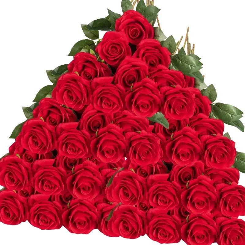 🌹 50 Rosas com Toque Real – Mais do que Flores, Uma Declaração à Alma