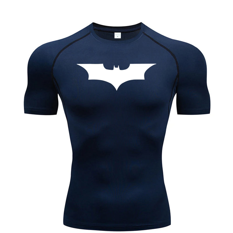 🦇 CAMISETA MASCULINA DE COMPRESSÃO – ESTAMPA MORCEGO | FORÇA, ESTILO E PROPÓSITO NUMA SÓ PEÇA