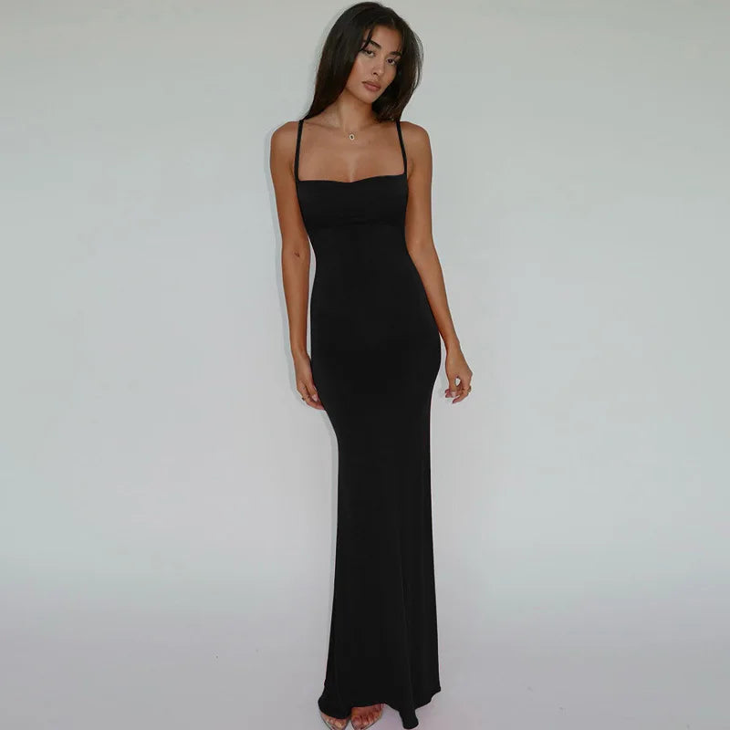 Vestido CAKULO 2025 – Maxi Bodycon Y2K