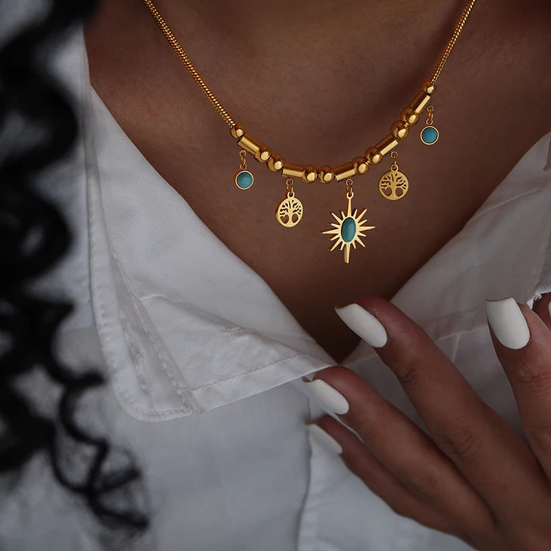✨ Conjunto Dourado Luxo para Noivas – A Joia Que Celebra a Alma do Amor