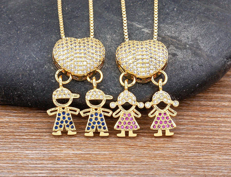 COLAR AMOR DE MÃE BNHADO A OURO 18K